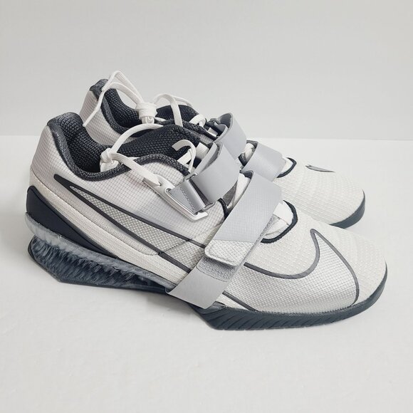NEW Nike Romaleos SE 4 Weightlifting Shoes FZ8663-100 Size 12.5 Phantom Dust main image 4